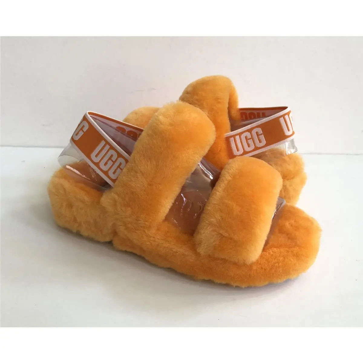 Ugg Fluff OH Yeah Slide California Poppy Slip ON Sandal US 6 / EU 37 / UK 4