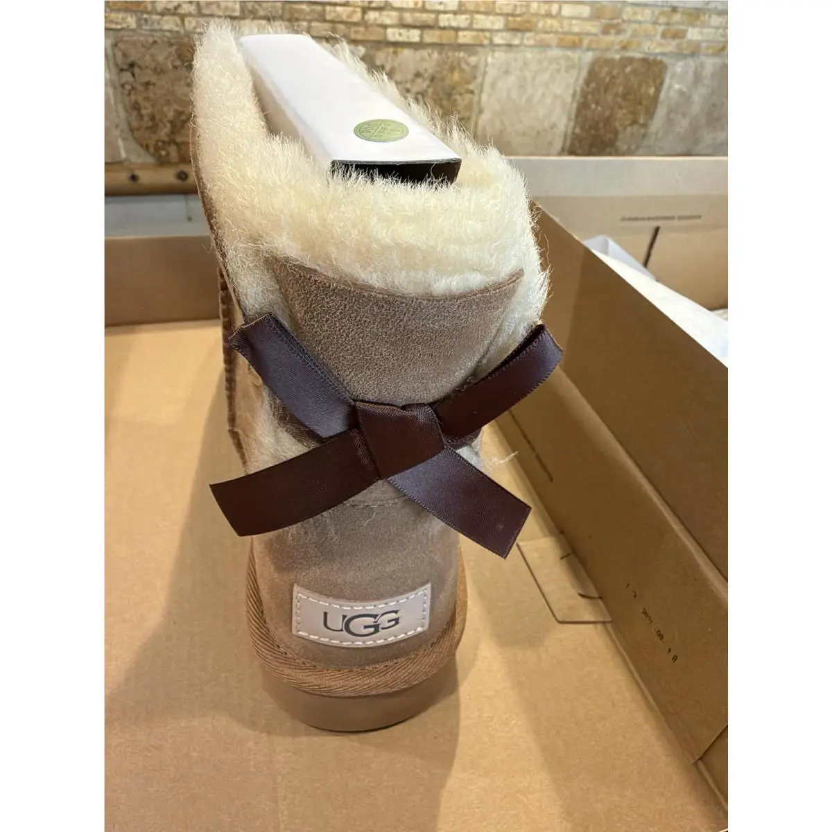 UGG shoes - UGG Mini Bailey Bow II - Brown 2