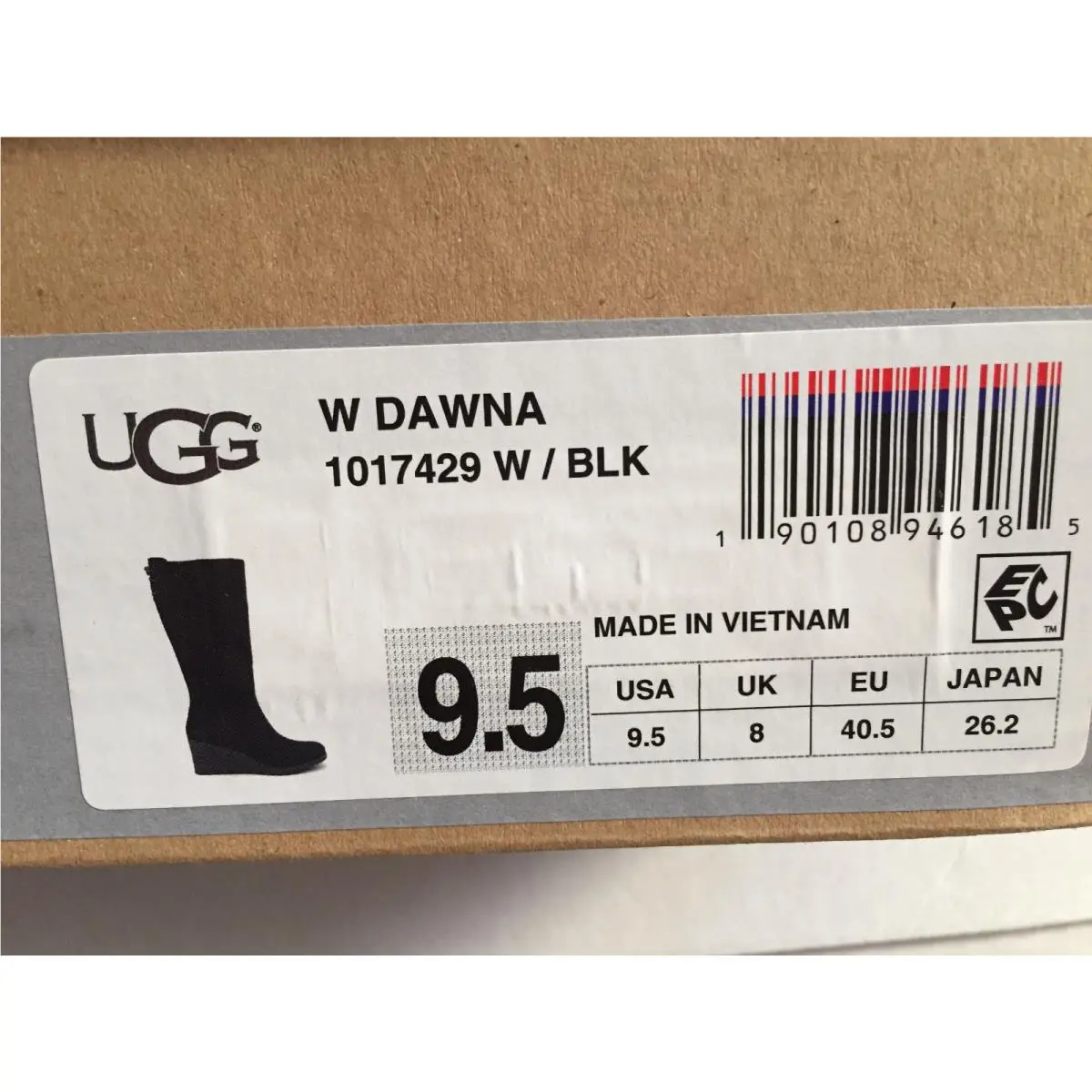 UGG shoes - Black, Main: BLACK 6