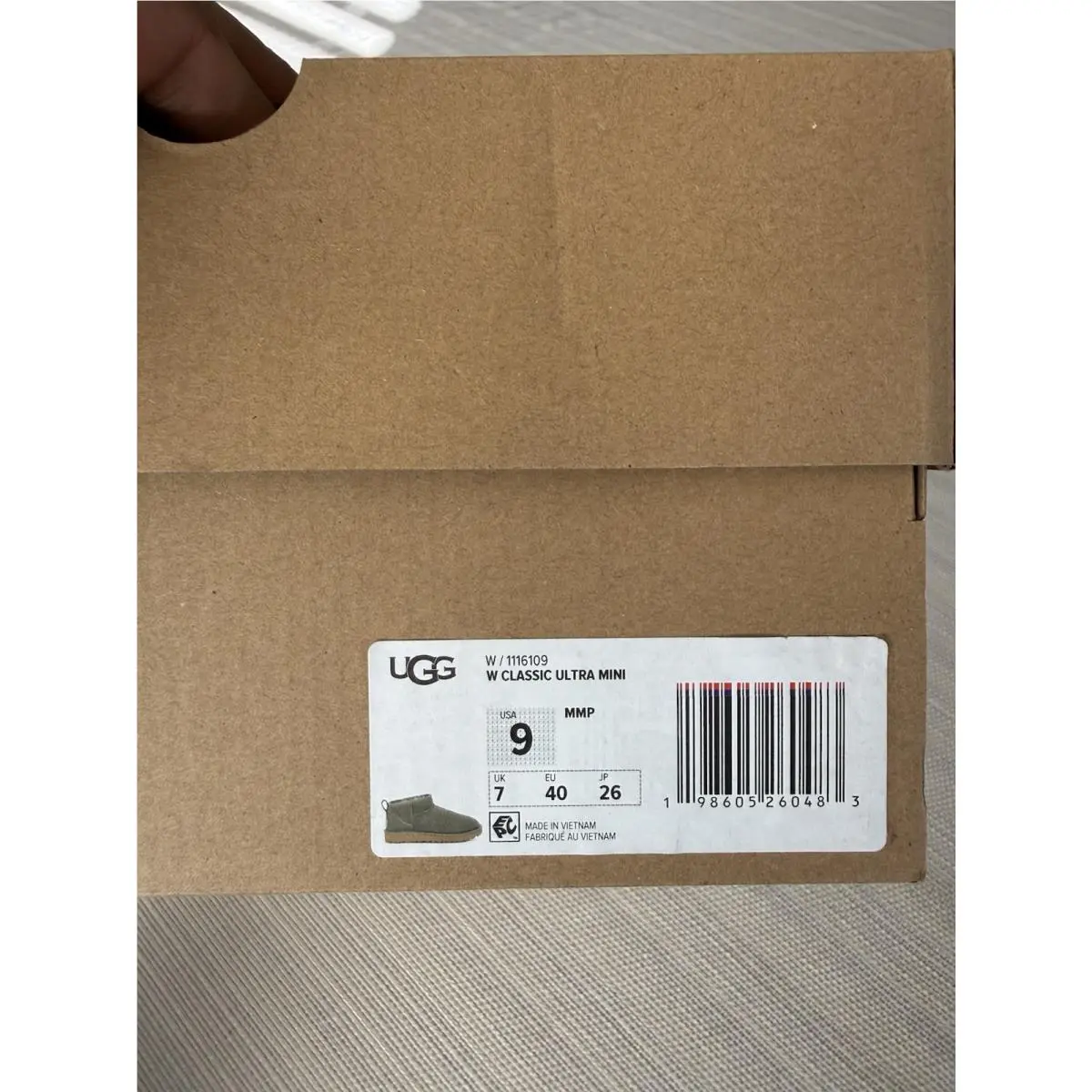 UGG shoes - UGG Australia Classic Ultra Mini - Green 8
