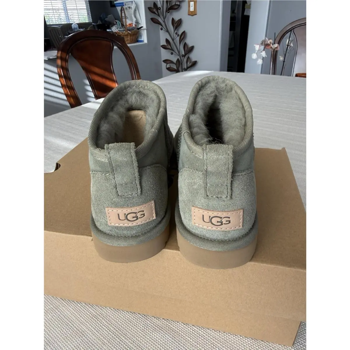 UGG shoes - UGG Australia Classic Ultra Mini - Green 3