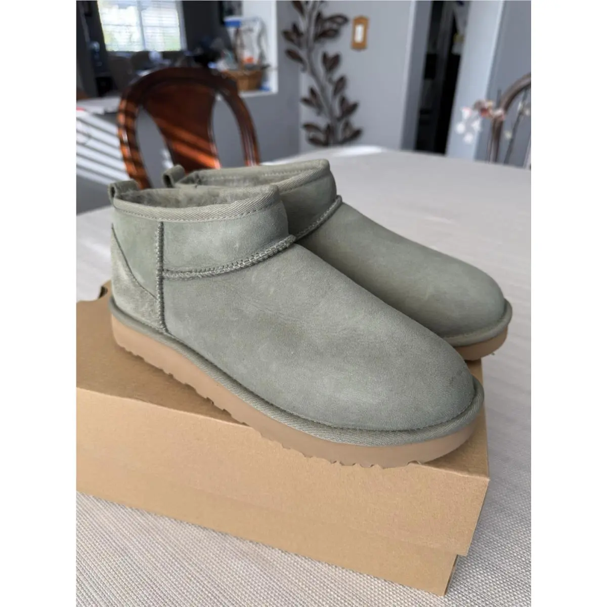 UGG shoes - UGG Australia Classic Ultra Mini - Green 4