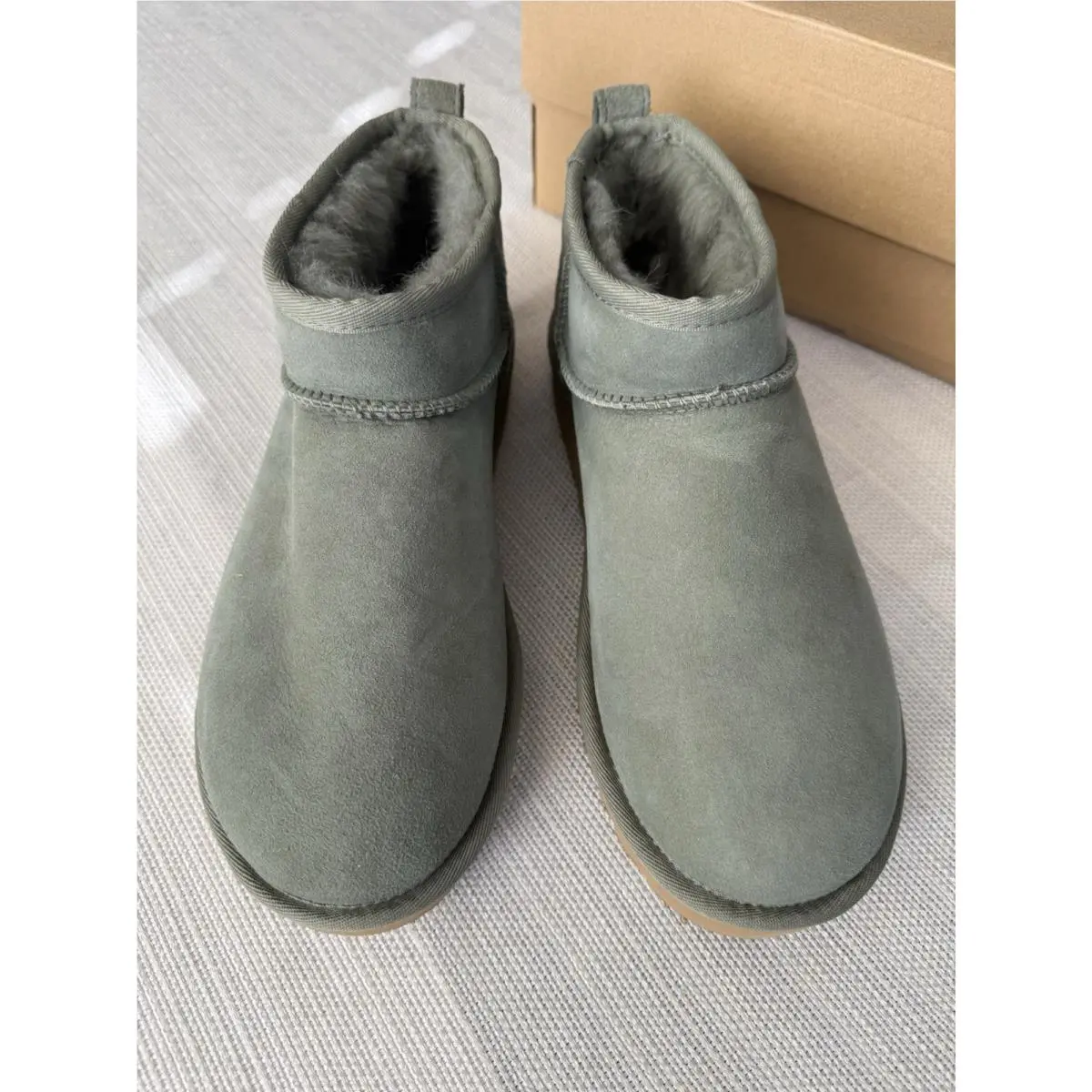 UGG shoes - UGG Australia Classic Ultra Mini - Green 7