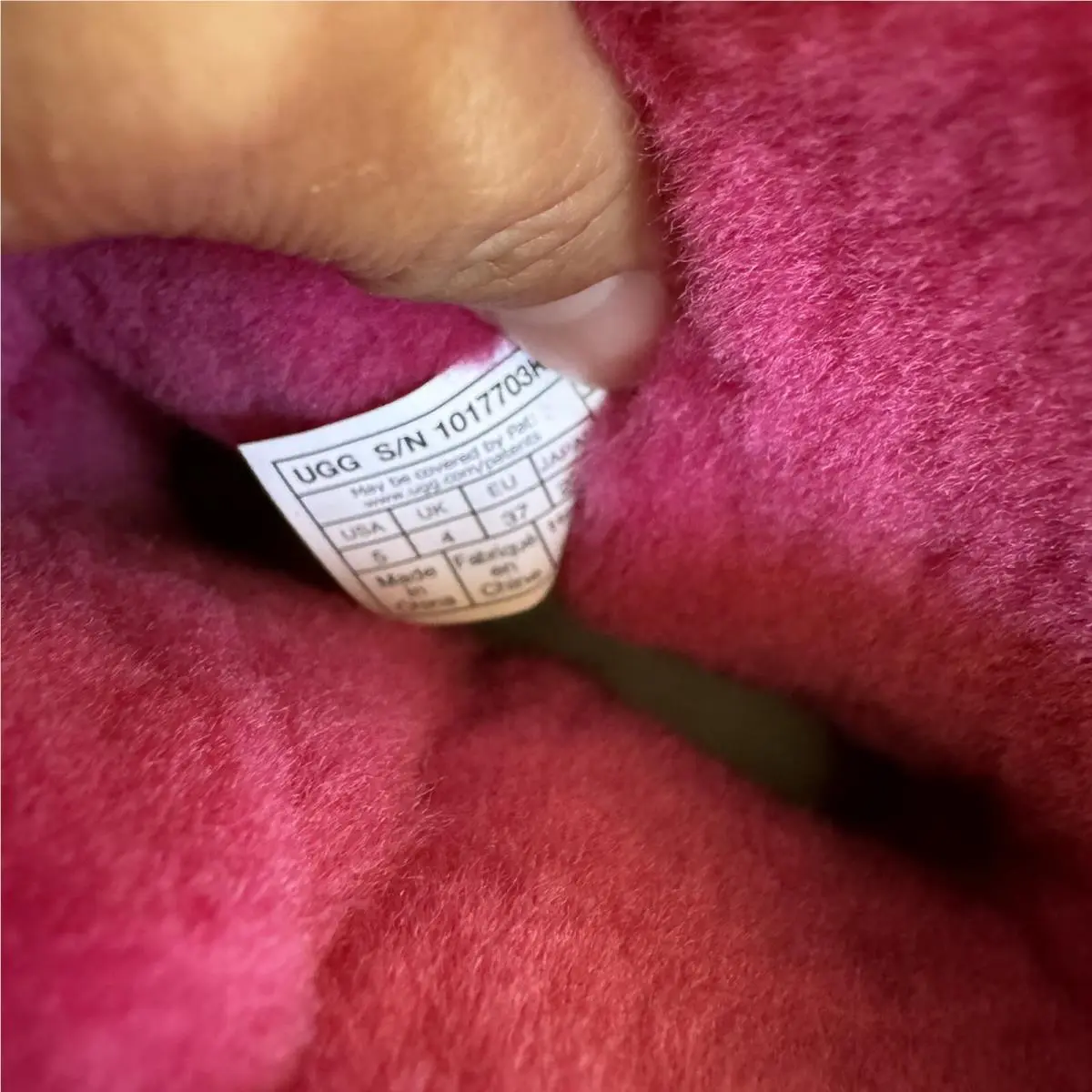 UGG shoes - UGG BIG KID CLASSIC SHORT - BERRY PINK 5