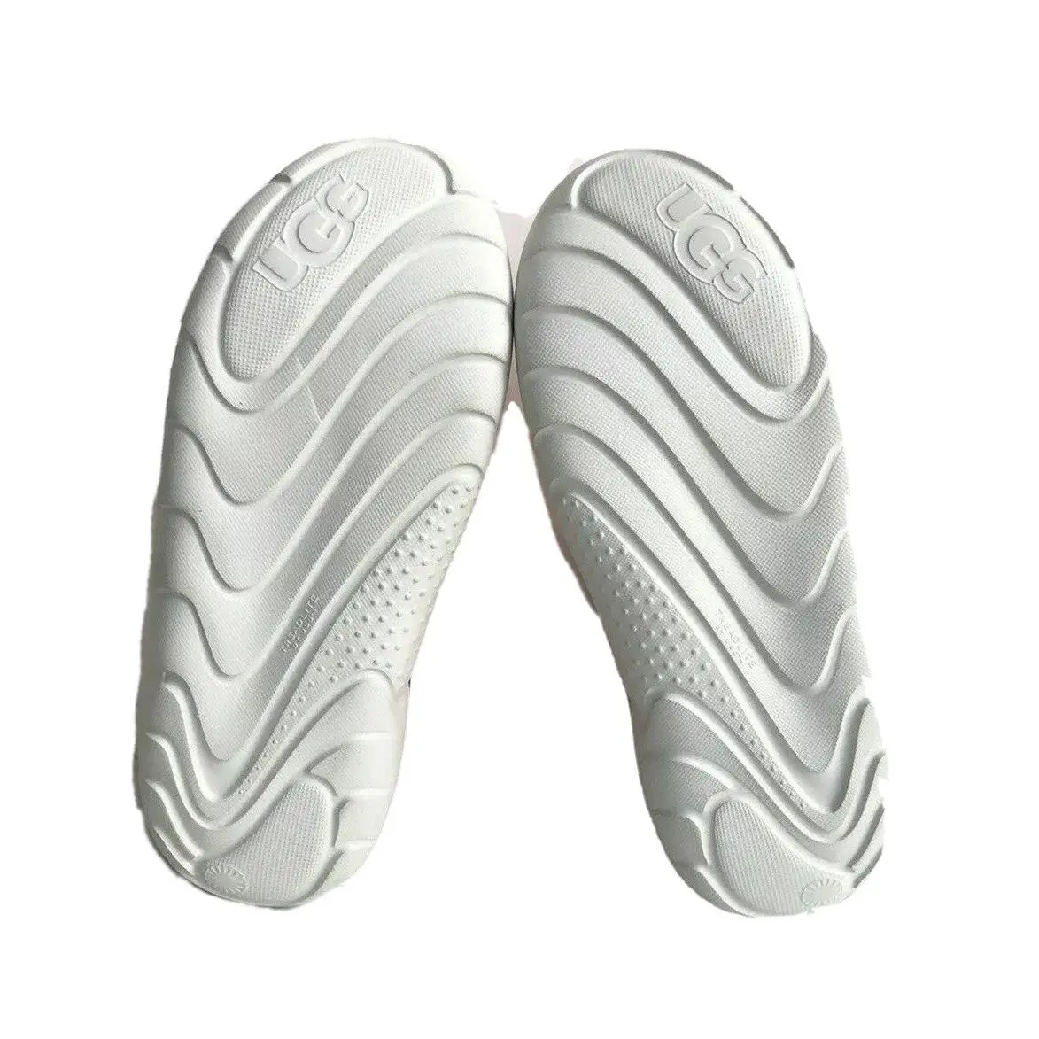 UGG shoes - UGG LA CLOUD LACE SHELL - SHELL / WHITE SUEDE 3
