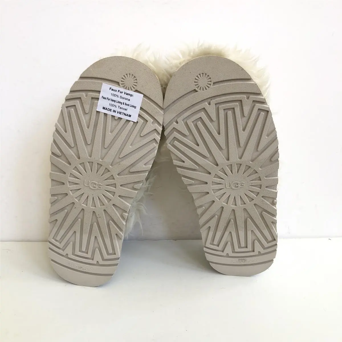 UGG shoes - UGG FLUFF MOMMA SLIDE - FLUFF MOMMA SLIDE - White 3