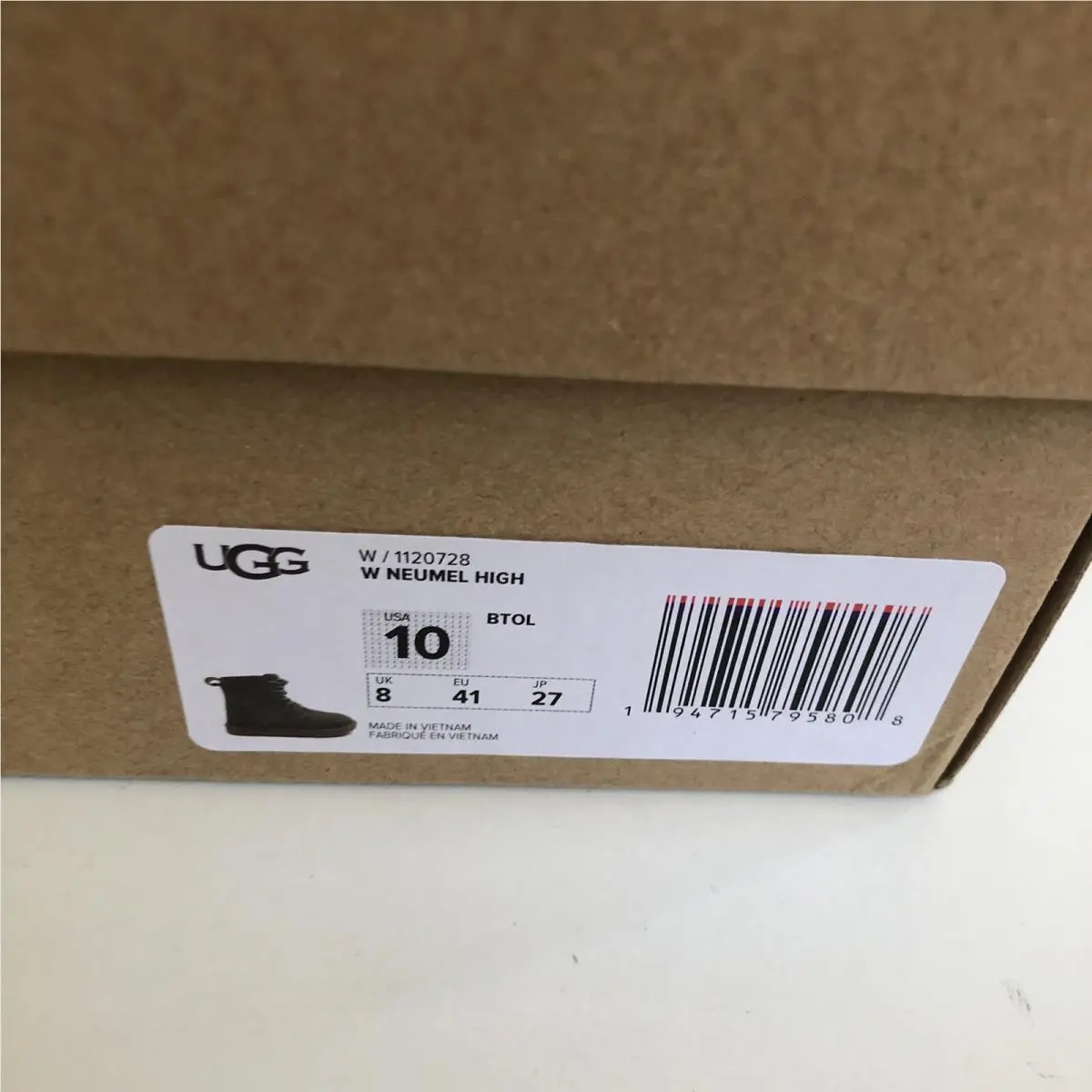 UGG shoes - UGG NEUMEL HIGH - NEUMEL HIGH - BURNT OLIVE 6