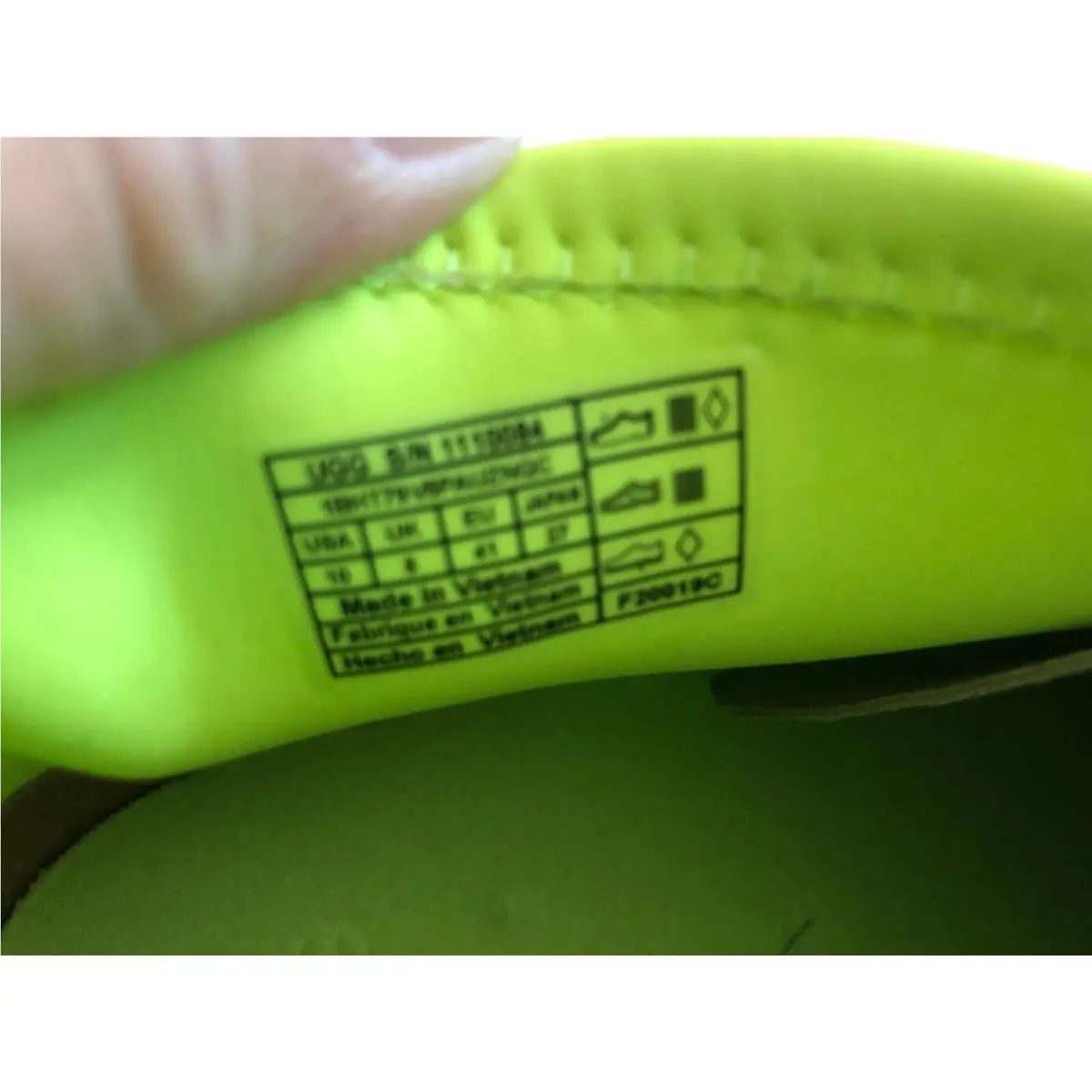 UGG shoes - NEON YELLOW 3