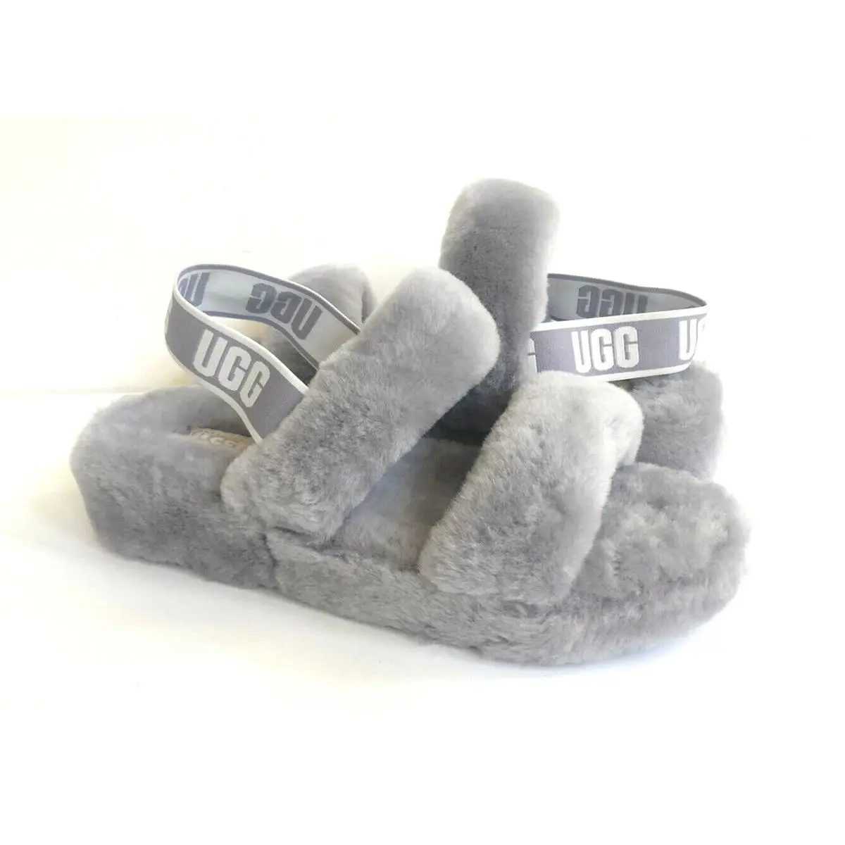 Ugg Fluff OH Yeah Slide Soft Amethyst Slip ON Sandal US 8 / EU 39 / UK 6