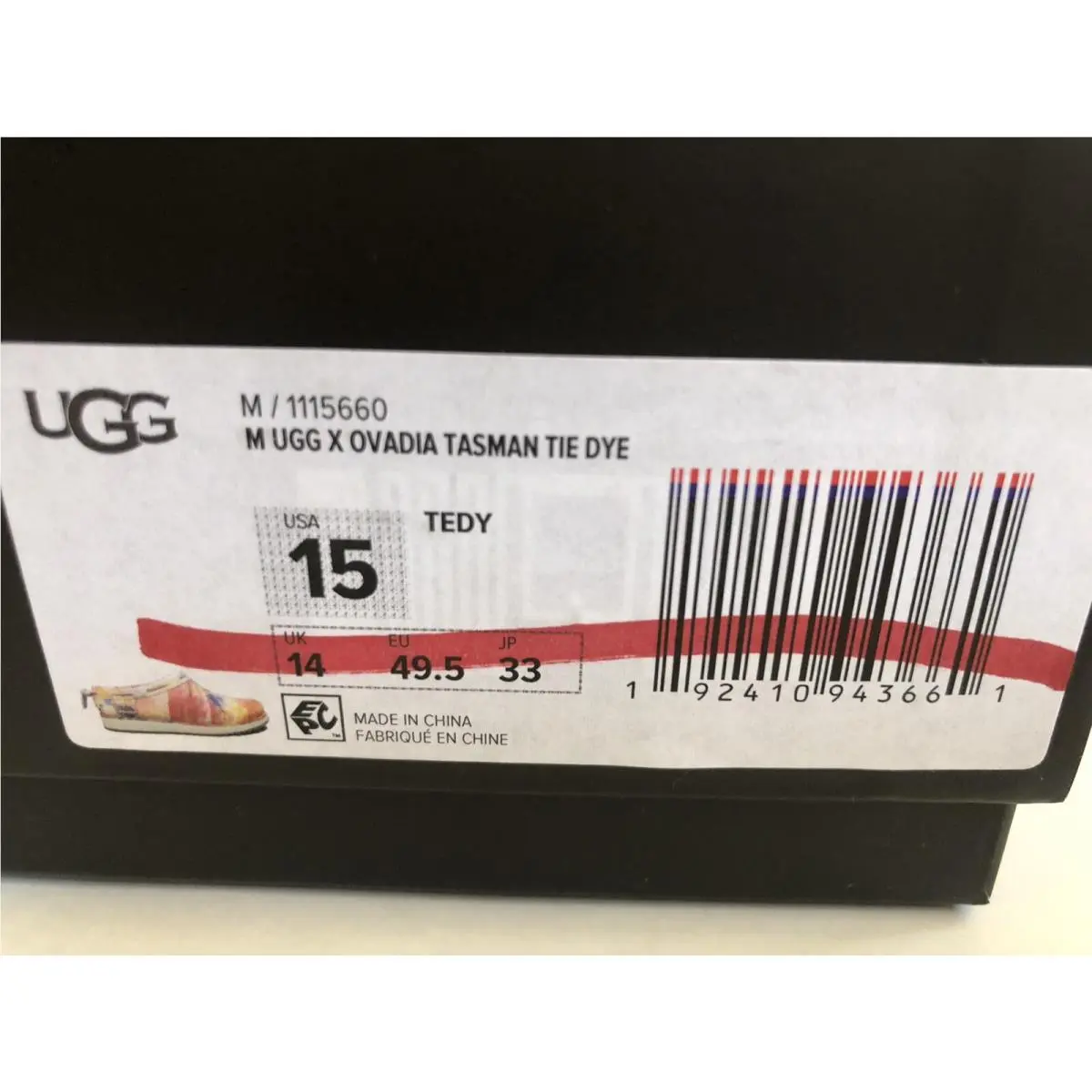UGG shoes - TASMAN TIE DYE - TASMAN TIE DYE - TIE DYE 6
