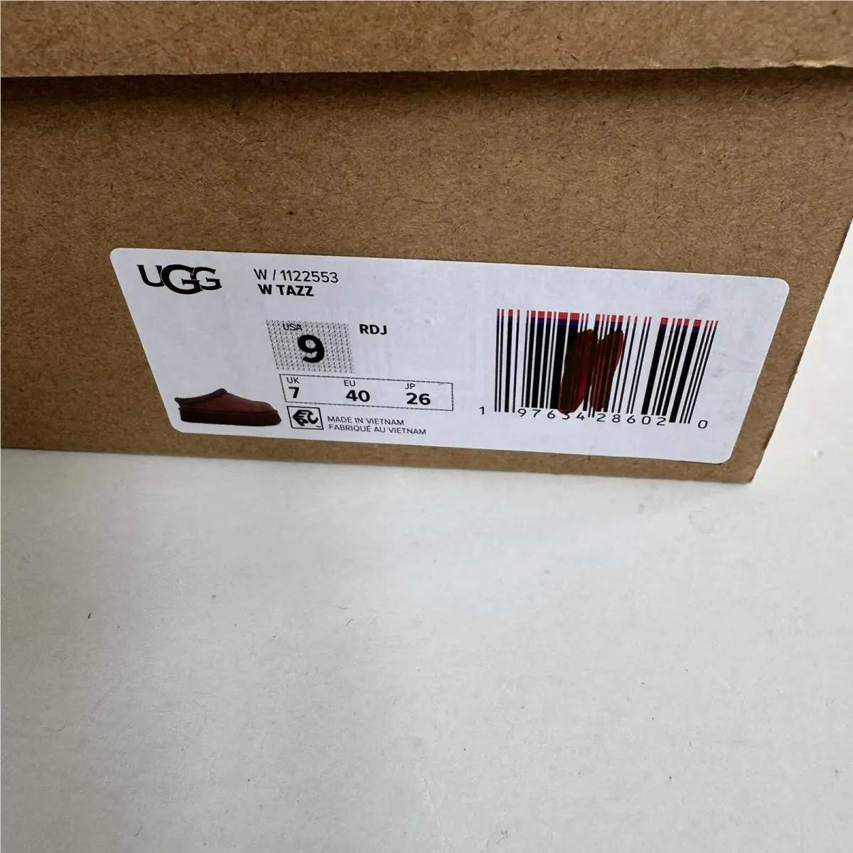 UGG shoes - UGG TAZZ - TAZZ - RED JASPER 6