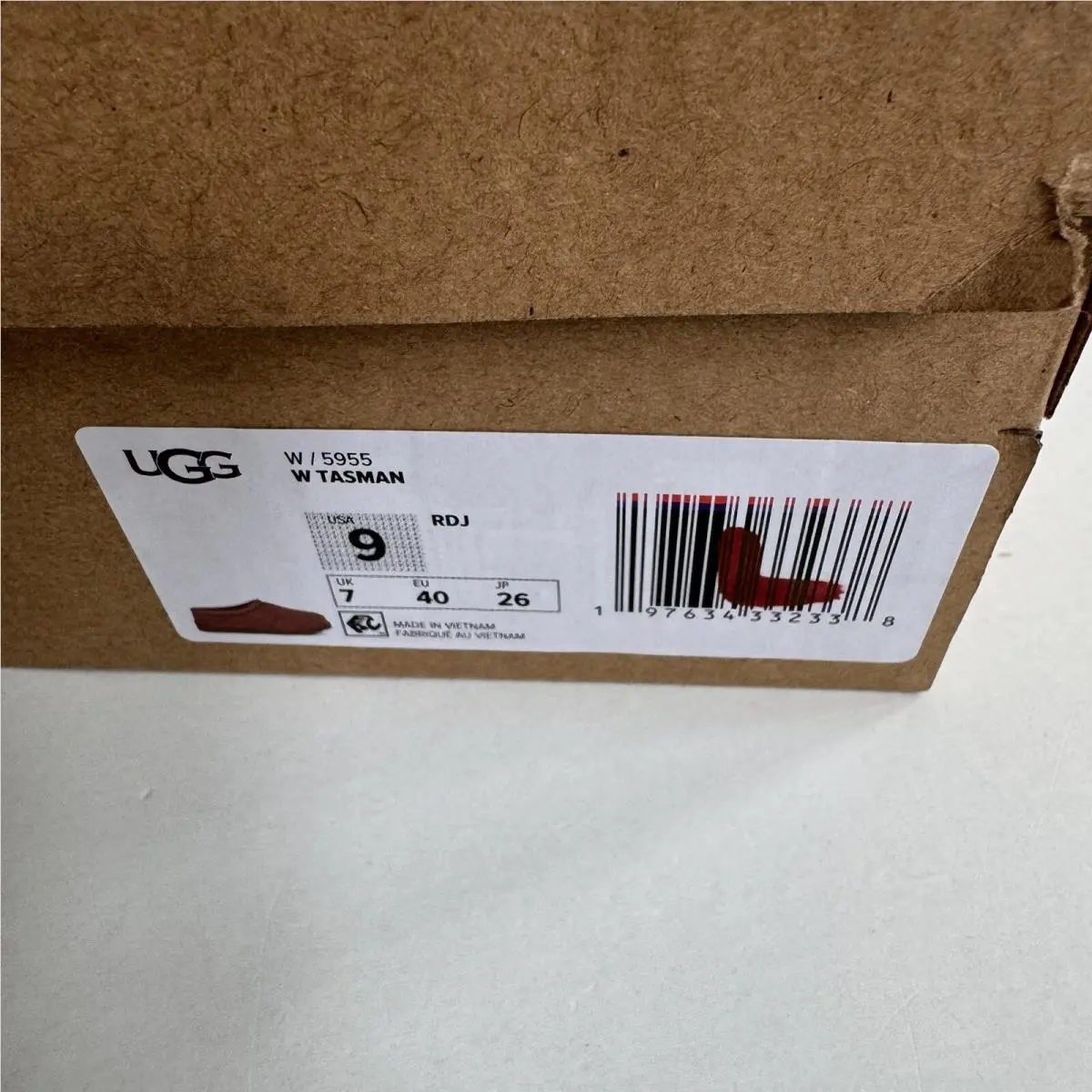 UGG shoes - TASMAN - TASMAN - RED JASPER 6