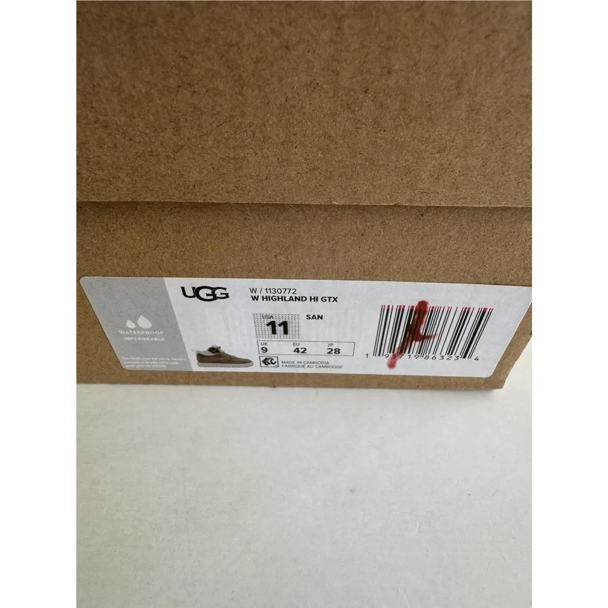 UGG shoes - UGG HIGHLAND HI GTX GORETEX - SAND 4