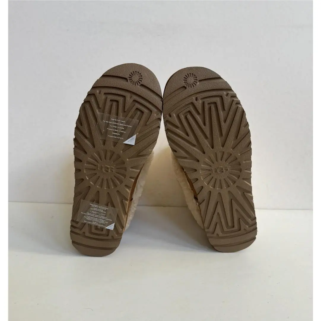 UGG shoes - UGG CLASSIC MINI UGG BRAID - CHESTNUT 3