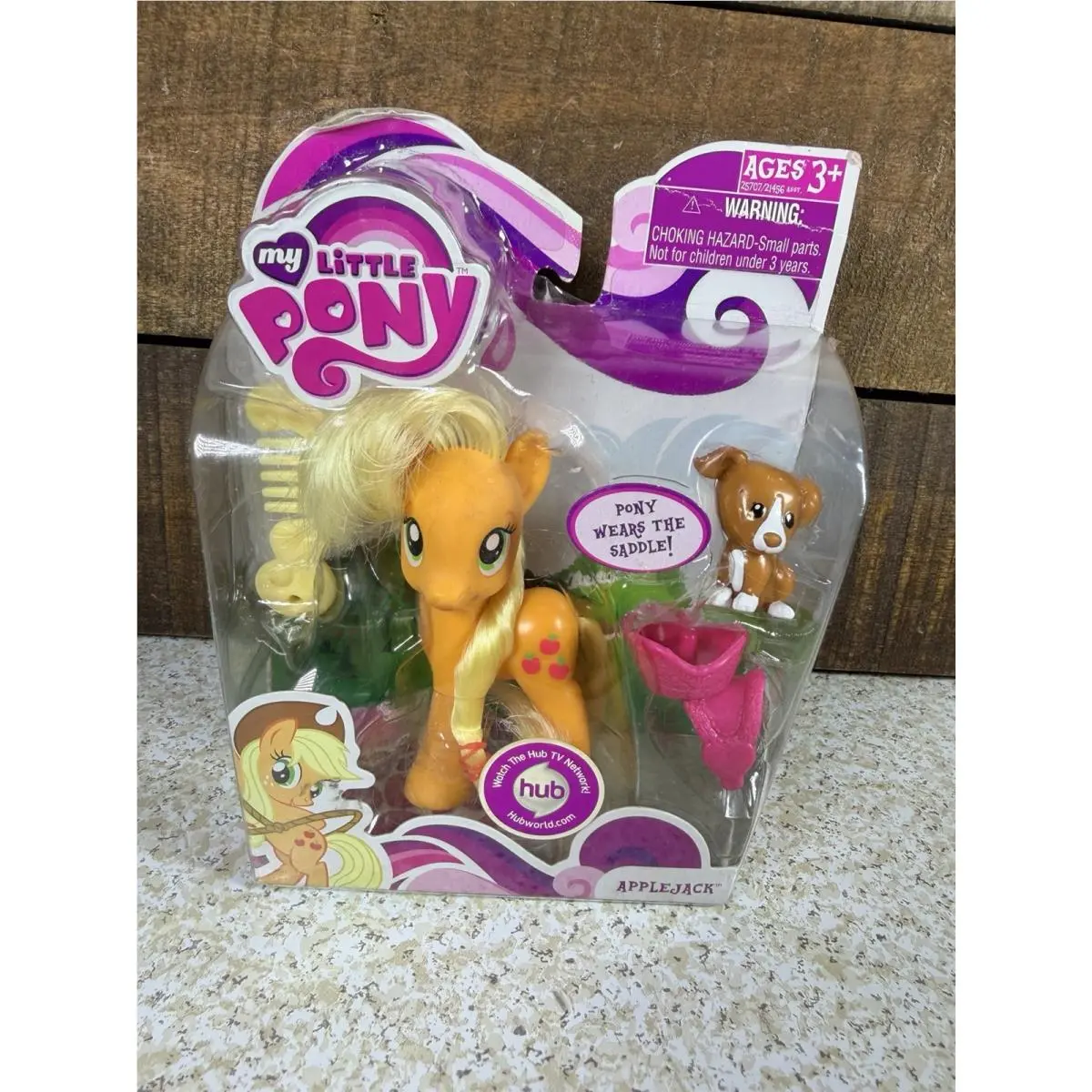 My Little Pony Applejack Pony Wears The Saddle Hasbro 2010 Read Desc