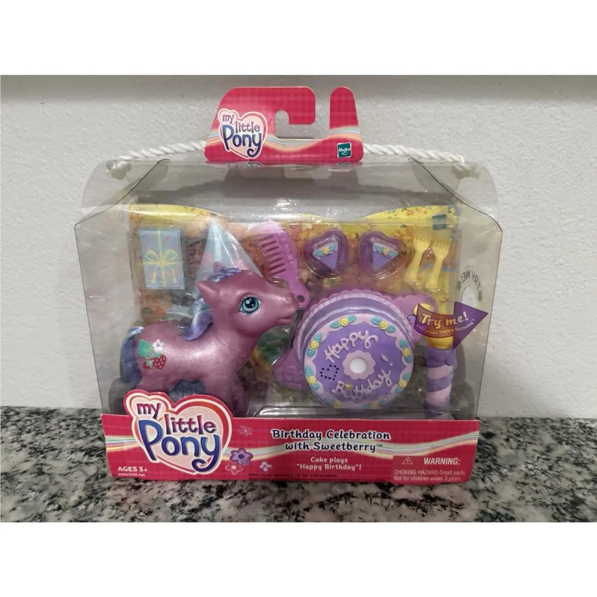 G3 My Little Pony Sweetberry Birthday Celebration 2004 Htf Complete Set