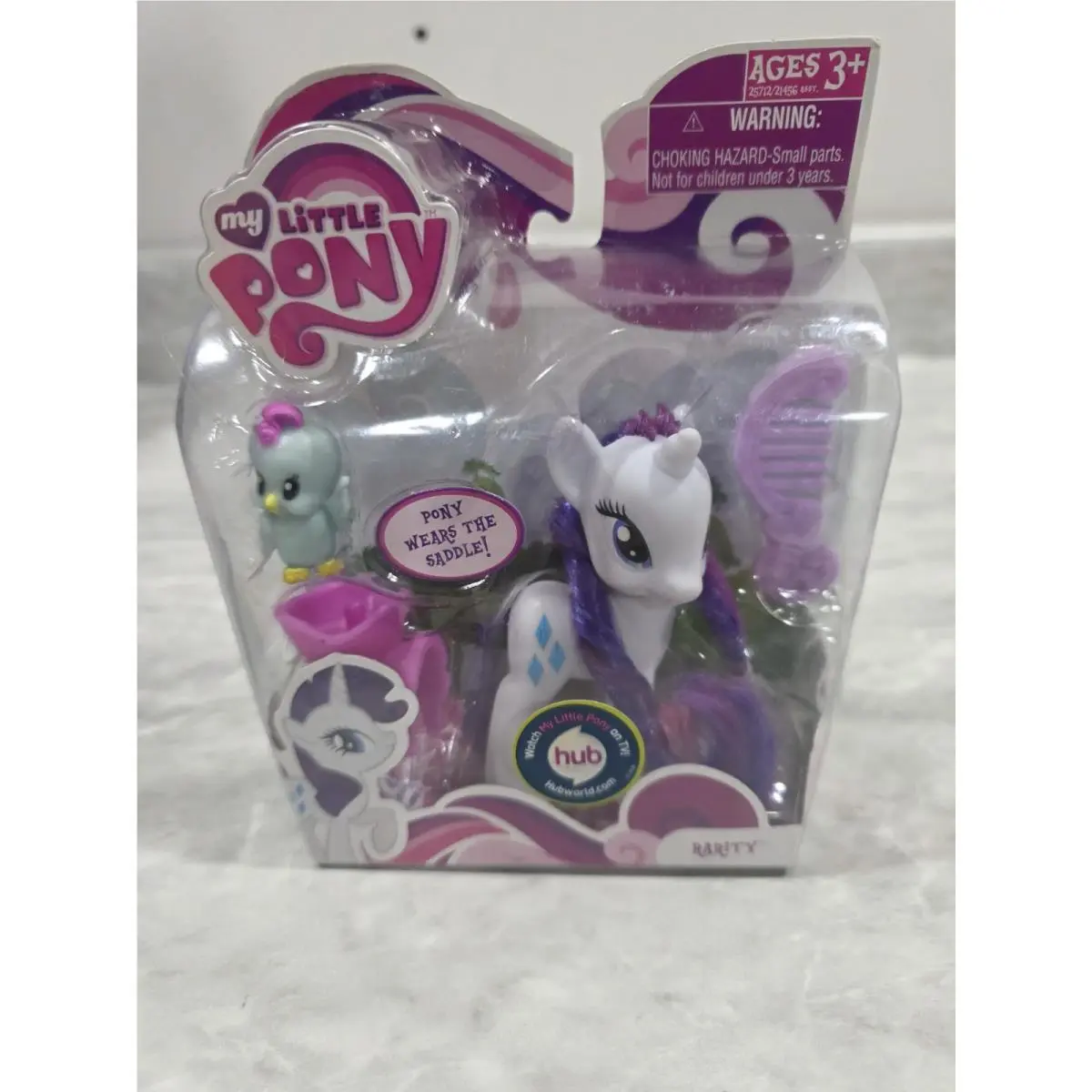 Rarity G4 Unicorn - - My Little Pony Friendship is Magic - Blue Bird Saddle
