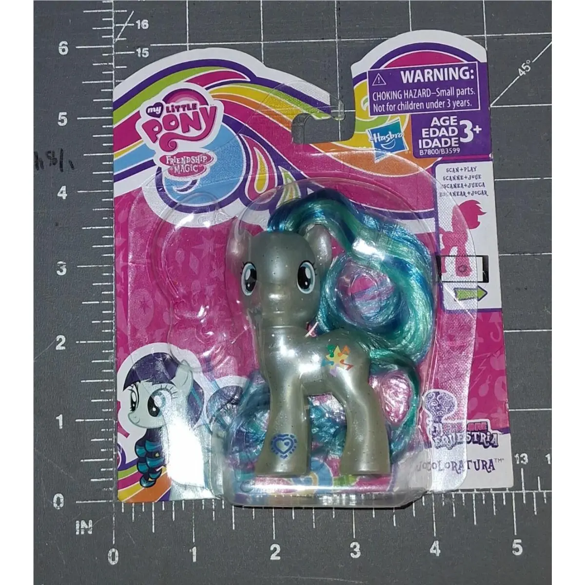 My Little Pony Coloratura Friendship Magic Equestria in Opened Pkg no Comb