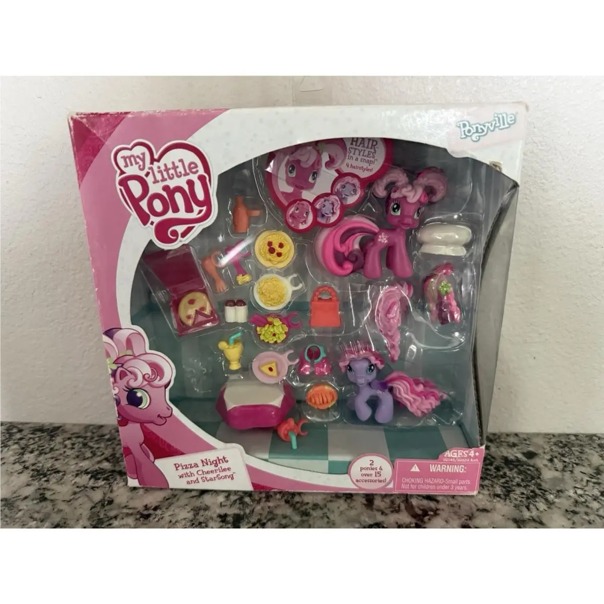 My Little Pony Mlp Pizza Night with Cheerilee and Starsong Figure Set 2010