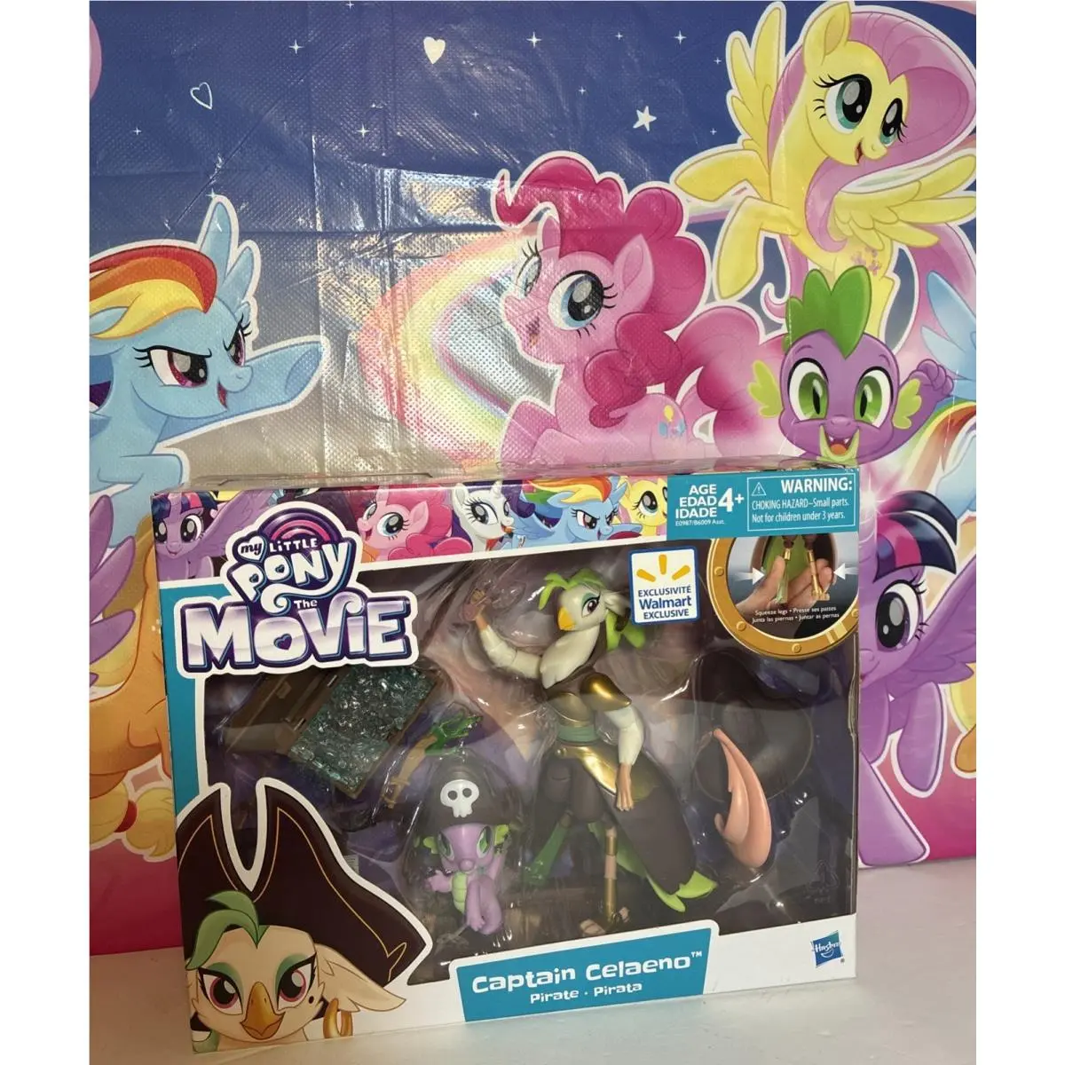 Hasbro My Little Pony The Movie Walmart Excl Captain Celaeno and Pirate Spike