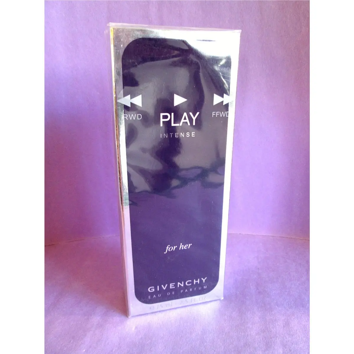 Play Intense For Her  Vintage Eau de Parfum Spray 7 ml 2.5 oz Box by Givenchy