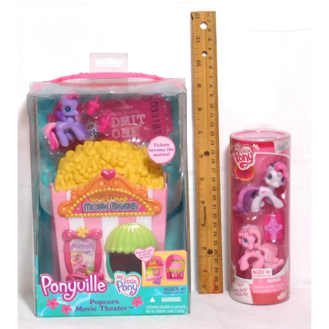 Popcorn Movie Theater Starsong + Extra Friends my Little Pony Ponyville