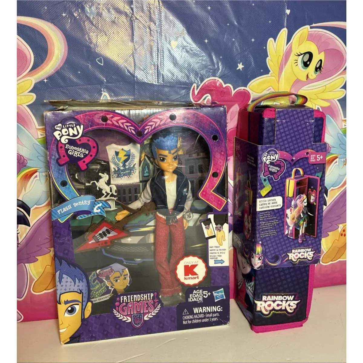 K Mart My Little Pony Friendship Games Equestria Girls Flash Sentry Read