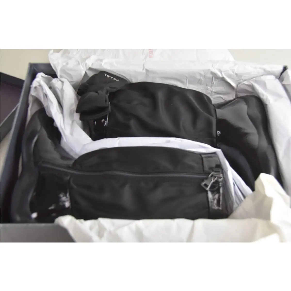 Prada shoes - Prada Bow Tech - Bow Tech - Black 1