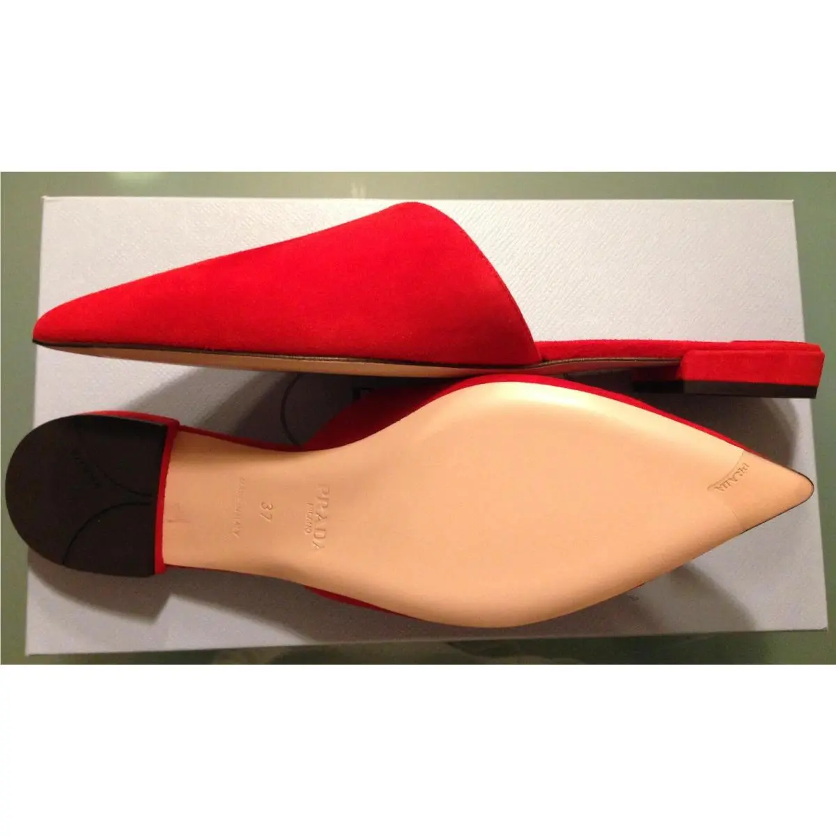 Prada shoes - Red, Manufacturer: ROSSO (UPC: 8052040004434) 0