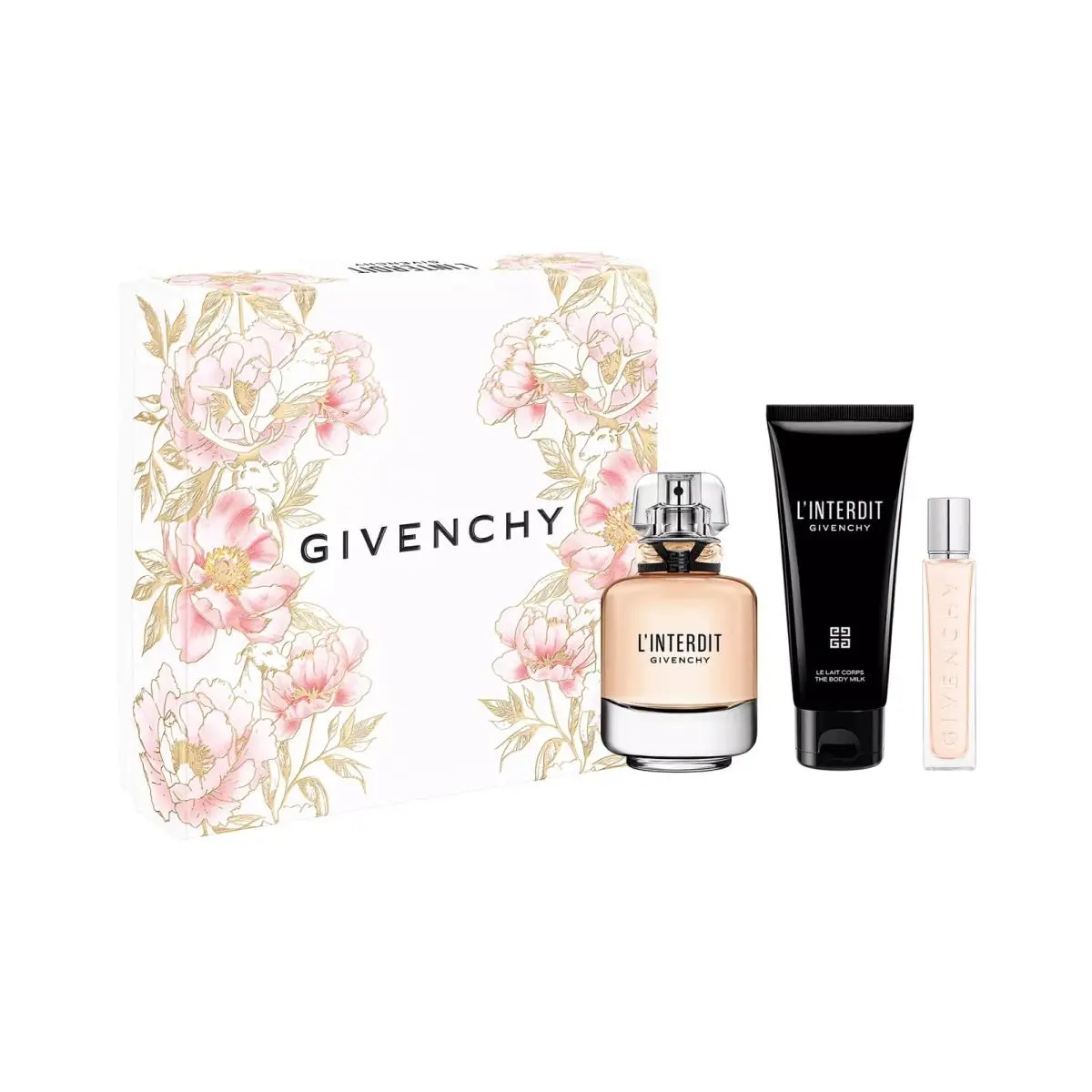 L`interdit by Givenchy Fragrance For Women 3 Piece Gift Set