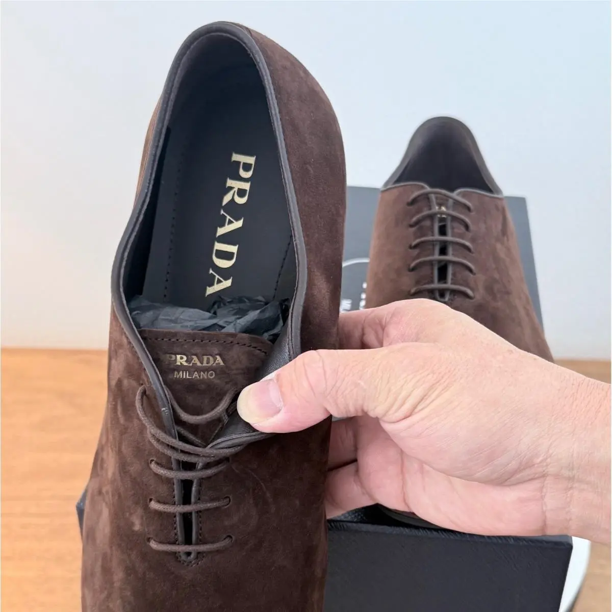 Prada shoes - 2EG448 Vit.Scamosciato - Brown 0