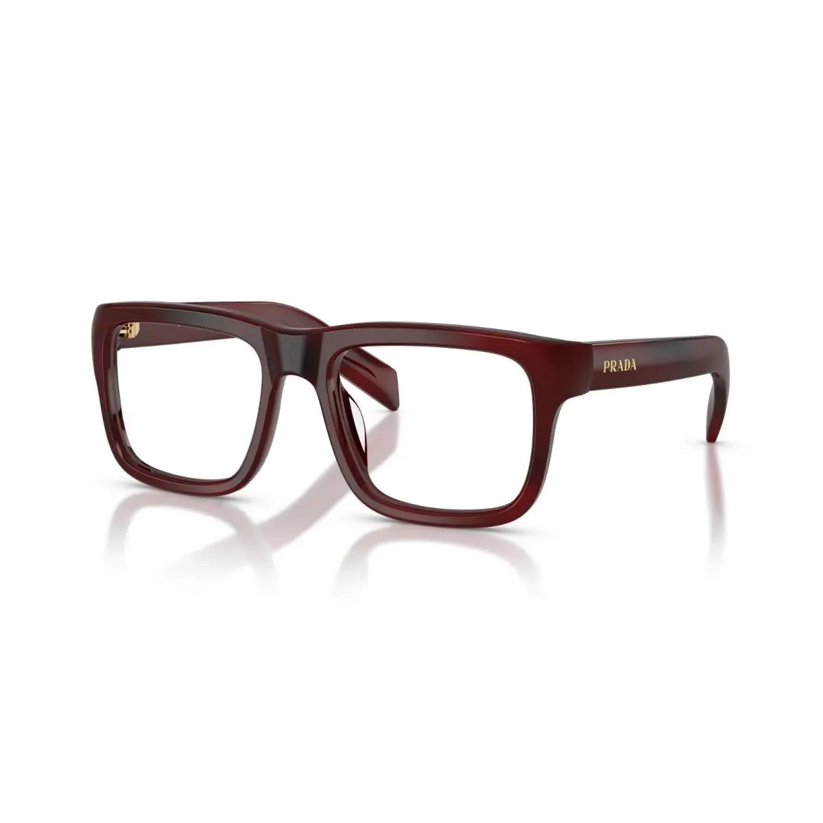 Prada PR D02V Pomegranate Havana 25J1O1 Eyeglasses