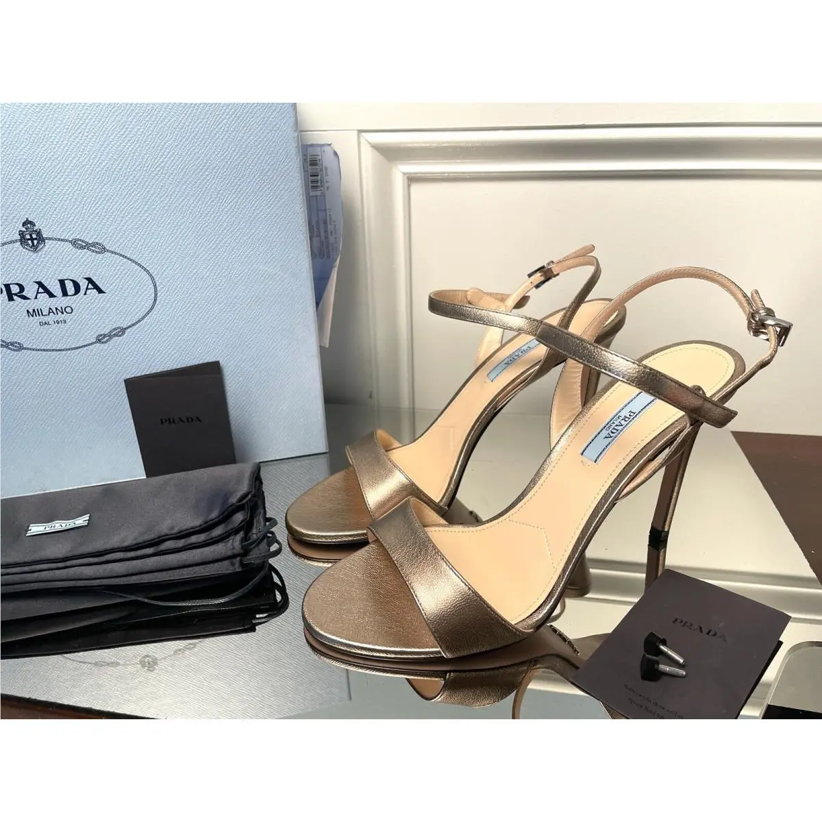 Prada shoes - Mordore - Mordore - Gold (UPC: 8050533865296) 0