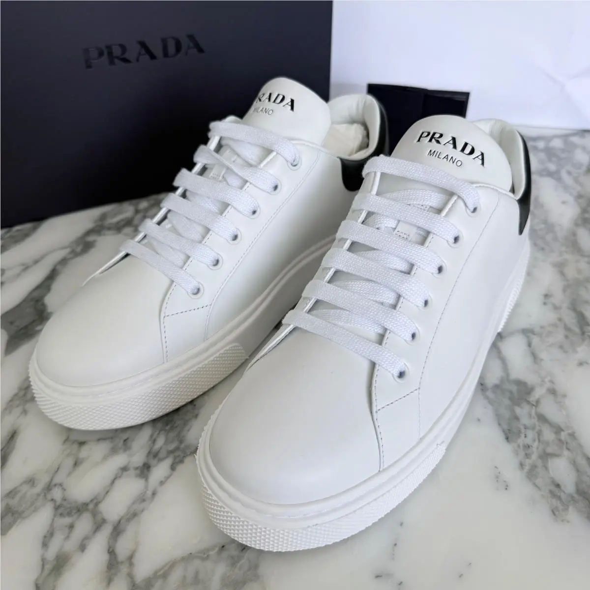 Prada shoes - 1E231M - 1E231M - White 4