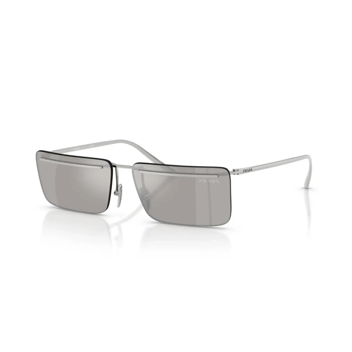 Prada PR C53S Silver/grey Mirrored 1BC60N Sunglasses