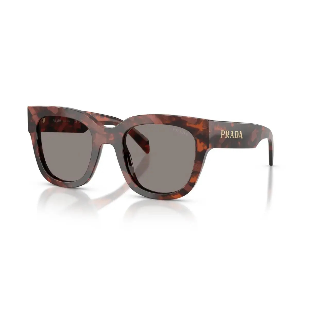 PR C04S Amaranth Tortoise/dark Grey 23F80Q Sunglasses by Prada
