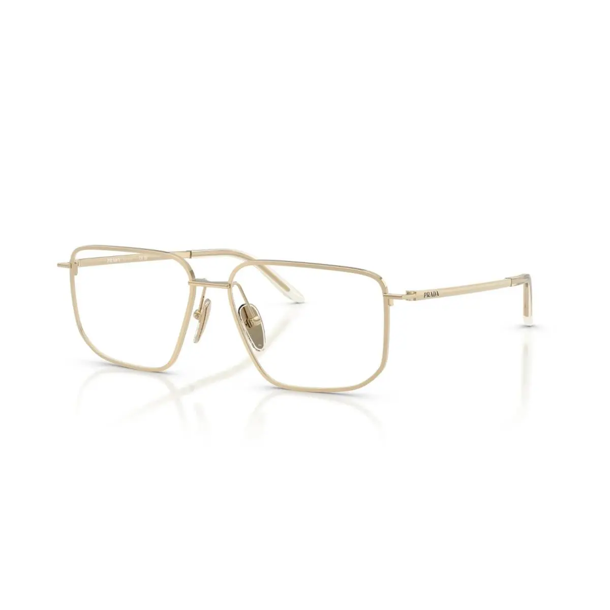 Prada PR C52V Pale Gold ZVN1O1 Eyeglasses