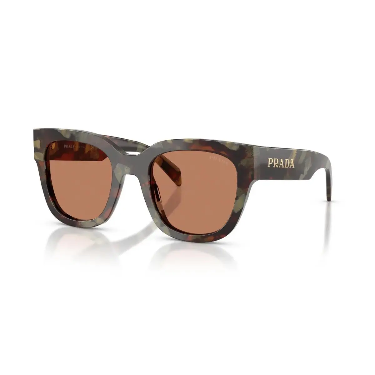 Prada PR C04S Woods Tortoise/brown 22F90Q Sunglasses