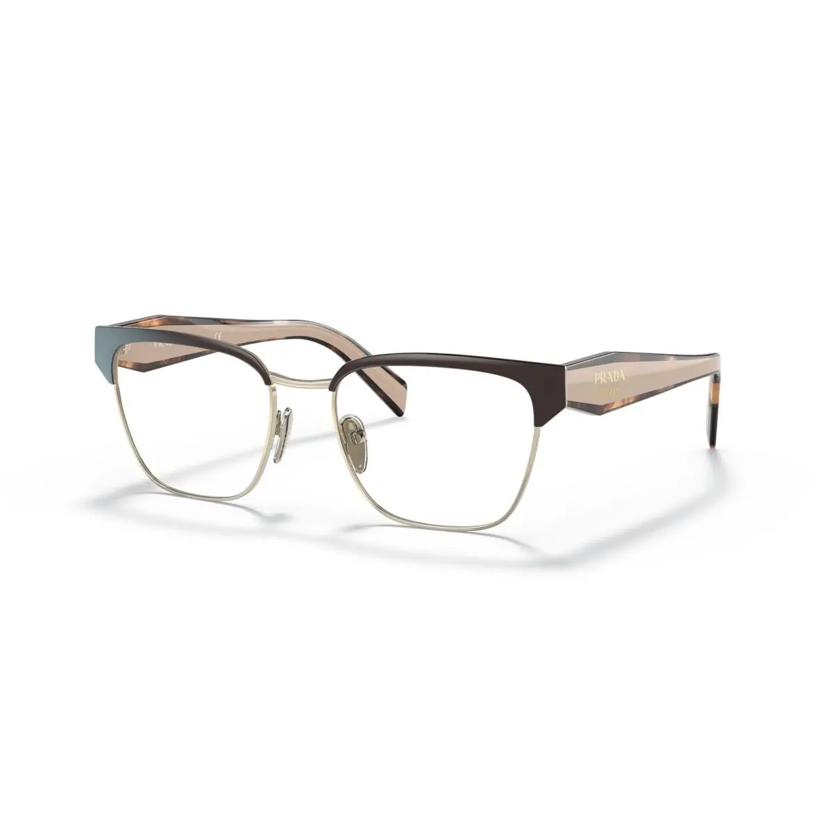 Prada 65YV Eyeglasses KOF1O1 Brown