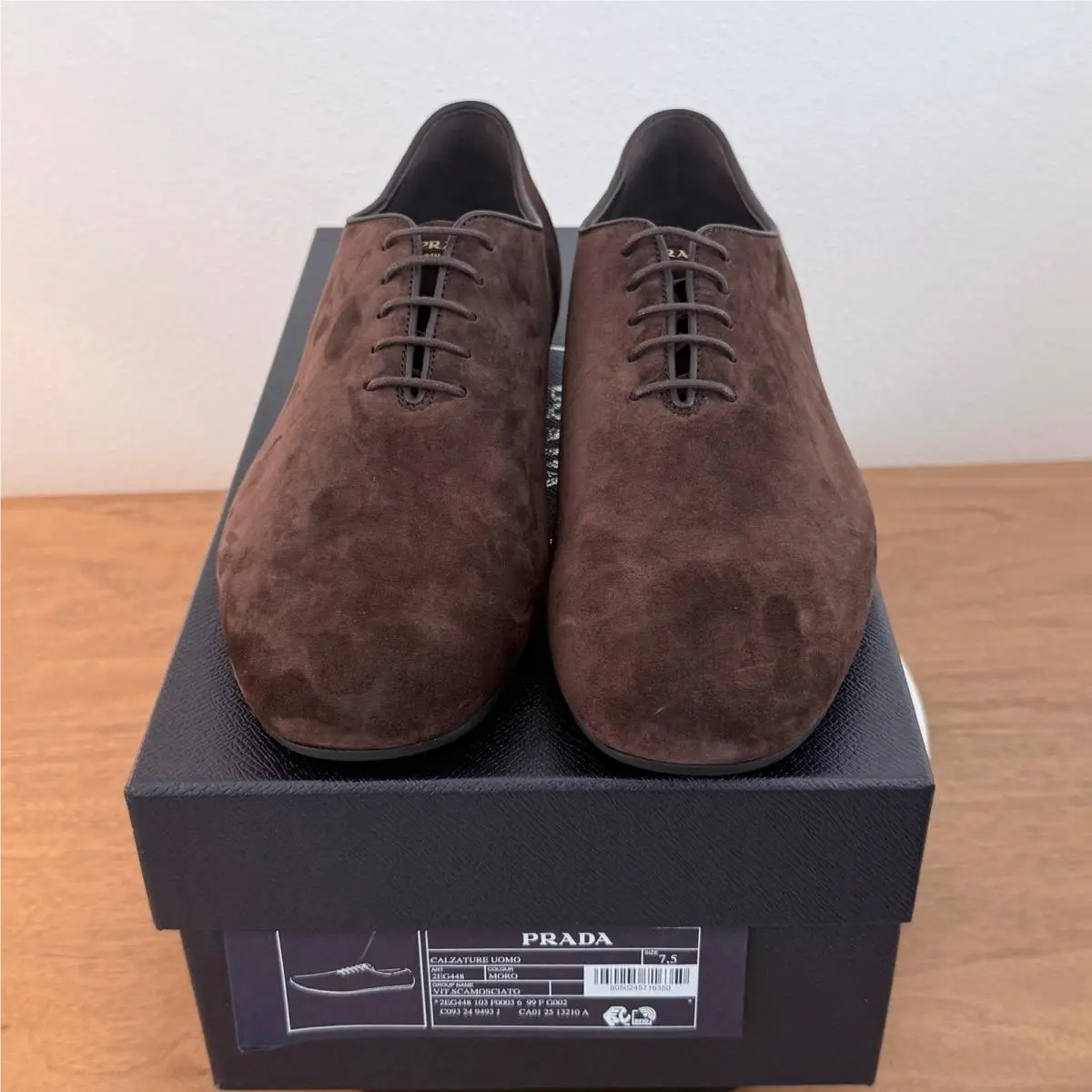 Prada shoes - 2EG448 Vit.Scamosciato - Brown 0