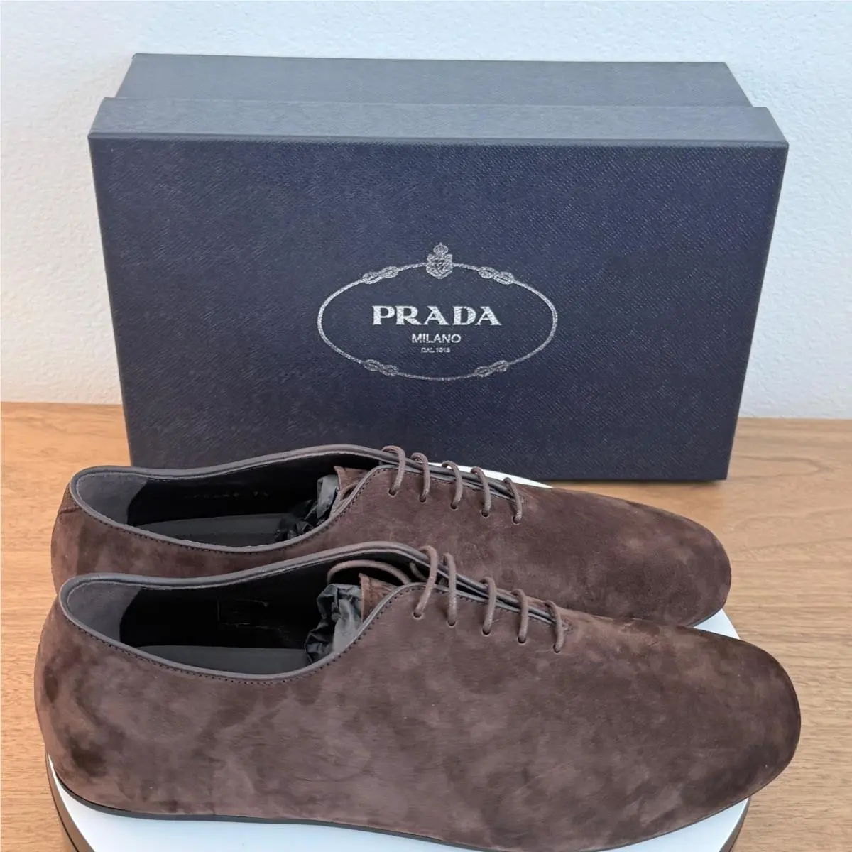 Prada shoes - 2EG448 Vit.Scamosciato - Brown 2