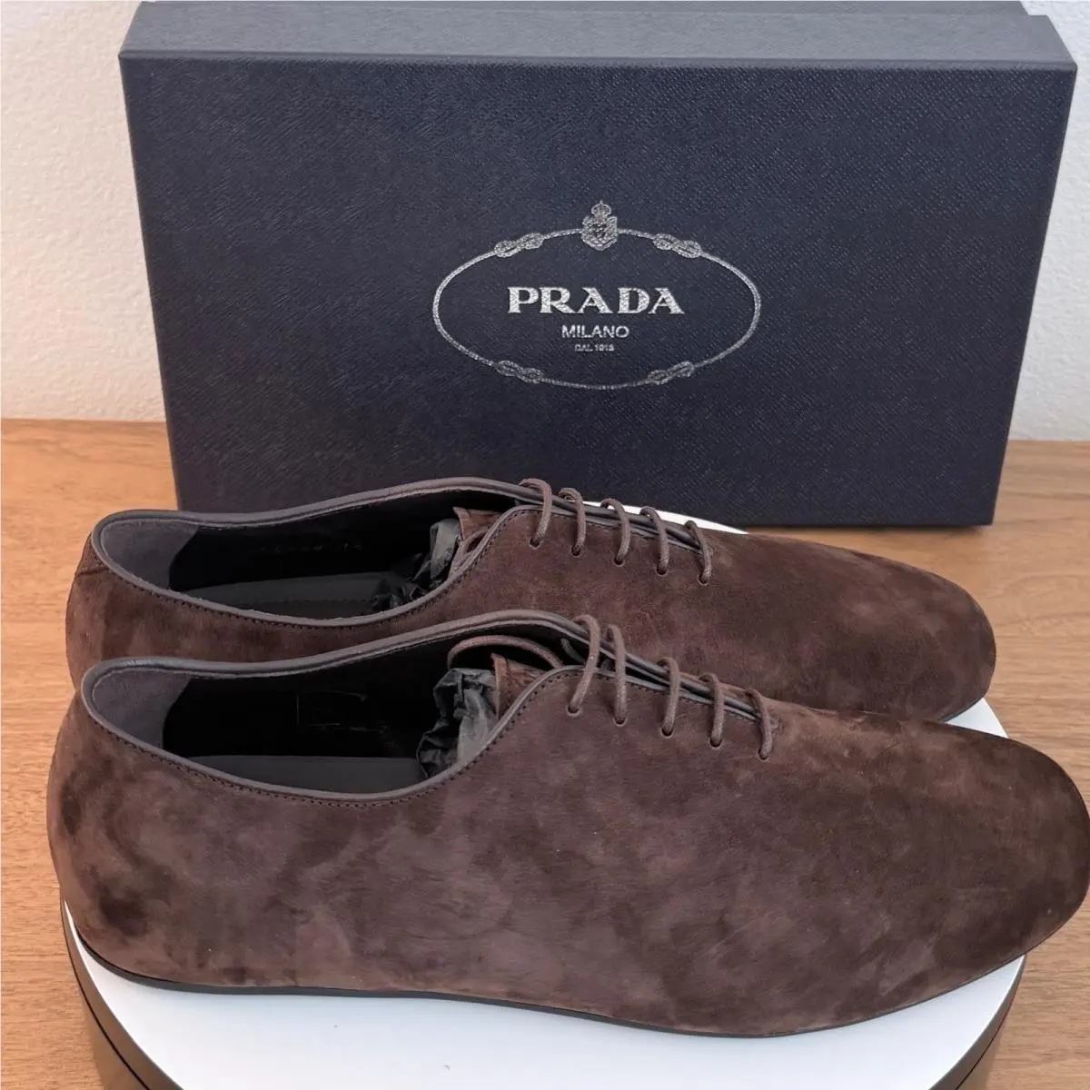Prada shoes - 2EG448 Vit.Scamosciato - Brown 12