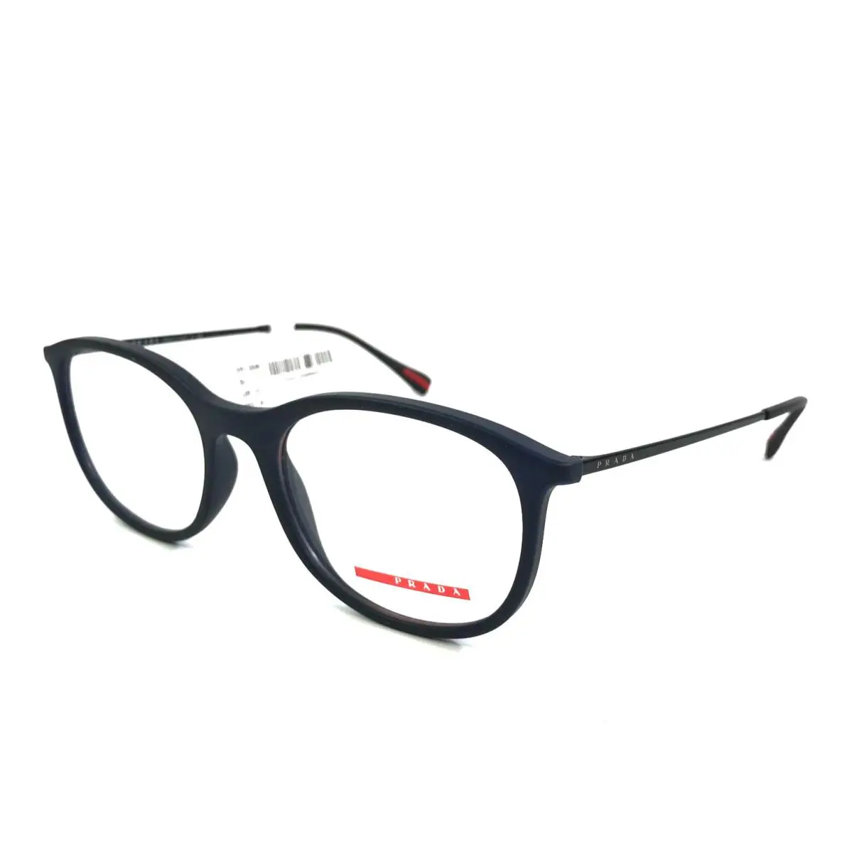 Prada Linea Rossa Eyeglasses Frames VPS06N UR7-1O1 Matte Navy Rubber 55-19-145