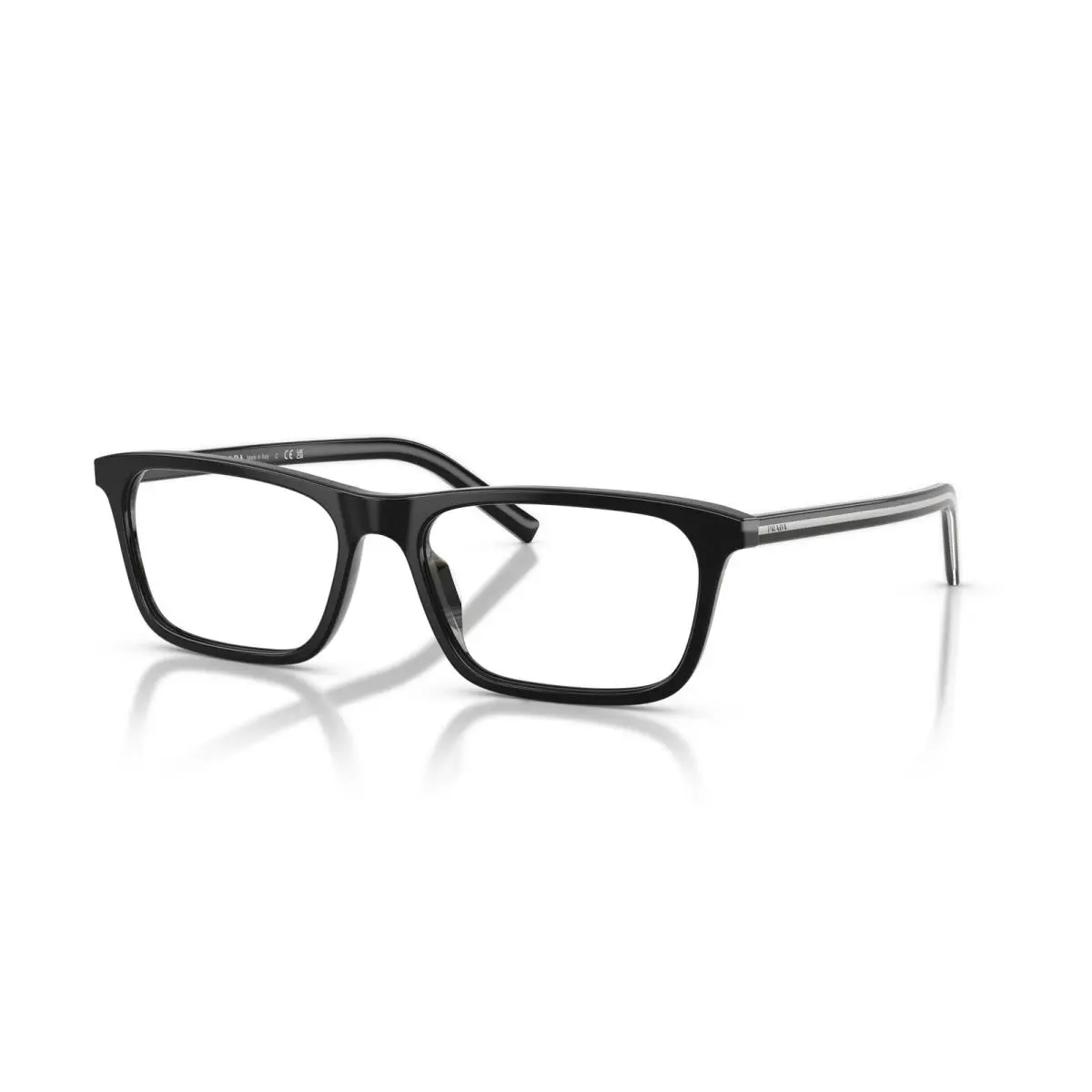 Prada D13V Eyeglasses 29O1O1 Black