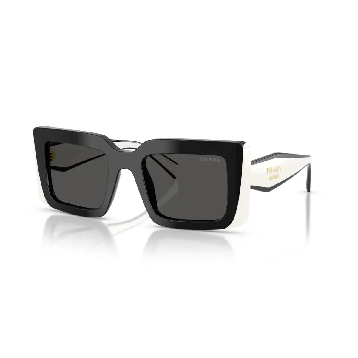 Prada PR D01S Black Talc/dark Grey 20G08Z Sunglasses