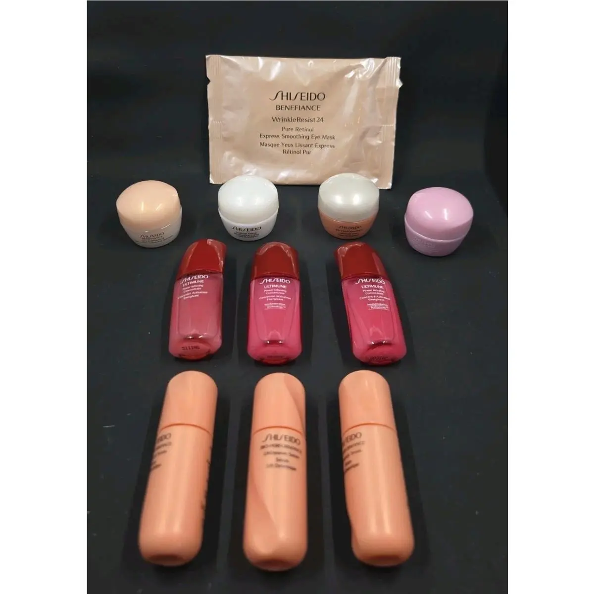 Shiseido Travel Lot Liftdynamic Power Ultimune Concentrate Lucent Benefiance