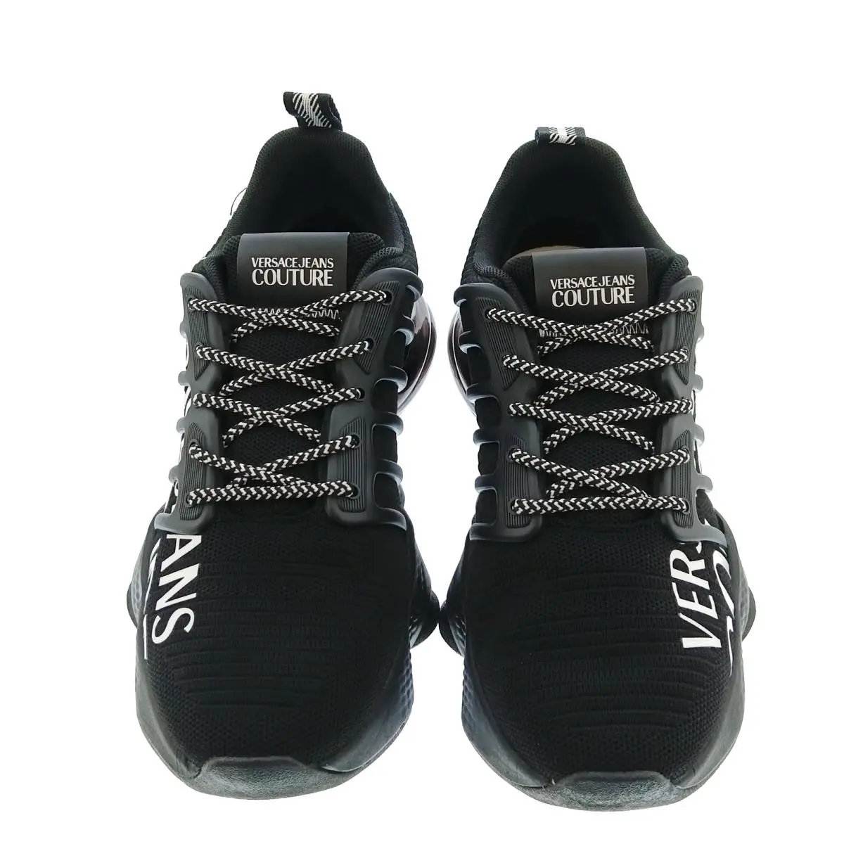 Versace shoes - E79YA3SU1 EZSC93 E899 - Black / White 2