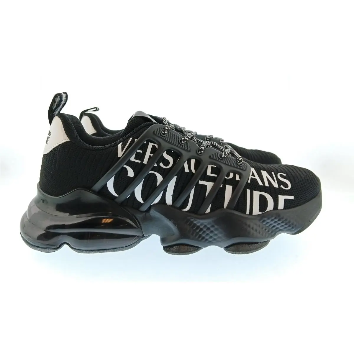 Versace shoes - E79YA3SU1 EZSC93 E899 - Black / White 0