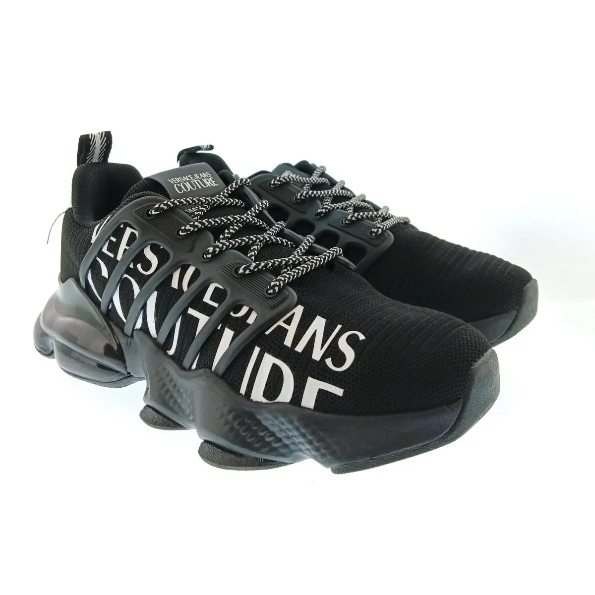 Versace shoes - E79YA3SU1 EZSC93 E899 - Black / White 3