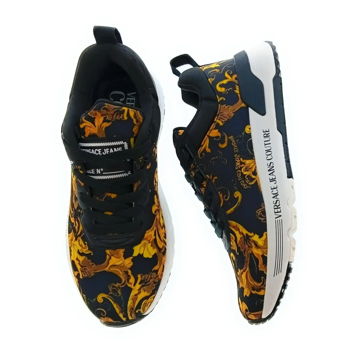 Versace shoes - E79YA3SA1 EZSD05 EG89 - Black/Gold 8